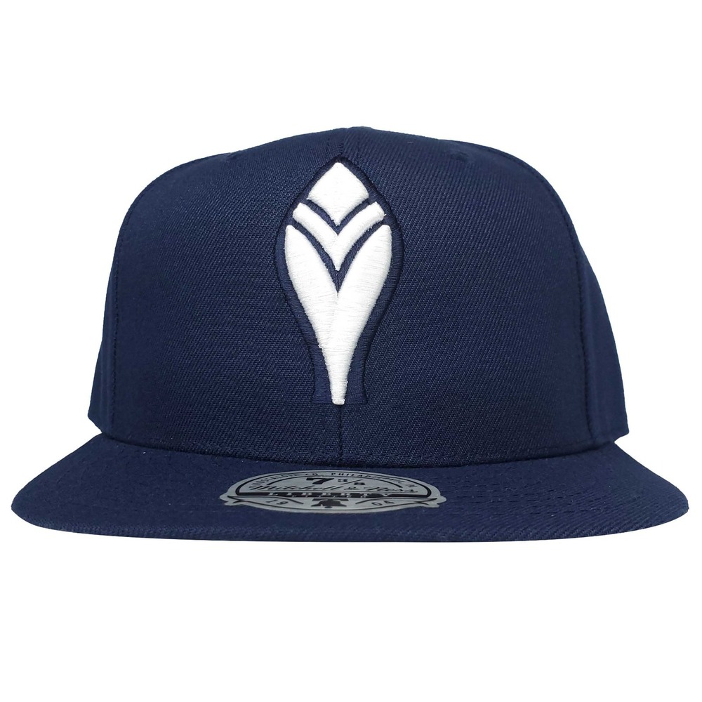 Atlanta Braves Mitchell & Ness MLB Fitted 7 3/8 Liberty Fit Hat Cap Navy NWT